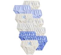 NEXT Fille Slips, Lot de 10 Blue Bow 3 Ans-4 Ans
