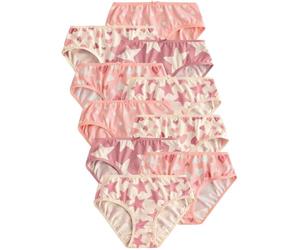 NEXT Fille Slips, Lot de 10 Rose 18 Mois-24 Mois