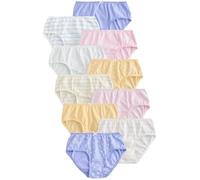 NEXT Fille Slips, Lot de 10 Rose/Blanc 9 Ans-10 Ans