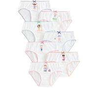 NEXT Fille Slips, Lot de 7 Blanc 2 Ans-3 Ans