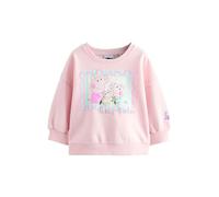 NEXT Fille Sweat Ras du Cou Peppa Pig et Evie Pig Rose 2 Ans