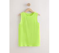 Next Fluro Green Active Lightweight Open Back Tank Vest
