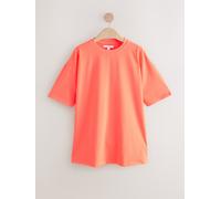 Next Fluro Orange Relaxed Fit Skater Style T-Shirt