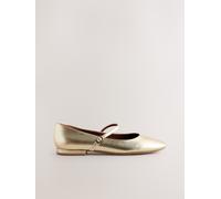 Next Forever Comfort Chaussures Mary Jane à bouts carrés Or EU 36 (UK 3.5)