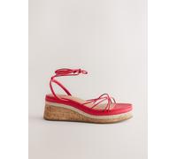 Next Sandales à lanières 'Forever Comfort' rose foncé, Taille 35,5