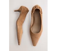 next Forever Comfort Ruched Back Mid Court Heels Brun EU 42 (UK 8)
