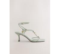 next Forever Comfort Square Toe Strappy Charm talons vert EU 38 (UK 5)