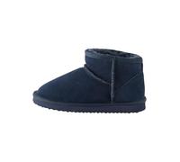 NEXT Garçon Bottines Style Chaussons Chaudes en Daim doublé Bleu Marine 35