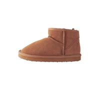 NEXT Garçon Bottines Style Chaussons Chaudes en Daim doublé Marron Fauve 30