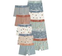 Next Garçon Boxers, Lot de 10 Mini Safari Print 3 Ans