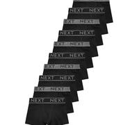 Next Garçon Boxers, Lot de 10 Taille Noire/Grise 2 Ans