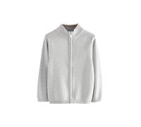 NEXT Garçon Cardigan zippé en Maille Gris 6 Ans