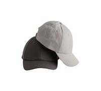 Next Garçon Casquette de Baseball 100% Coton, Lot de 2 Grey/Charcoal 3 Ans