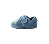 NEXT Garçon Chaussons à Semelle Cuvette et Doublure Chaude Blue Dinosaur 26