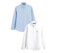 NEXT Garçon Chemise Oxford, Lot de 1 Blue & White 14 Ans