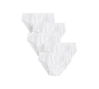 NEXT Garçon Culotte 100% Coton, Lot de 5 White Jacquard Waistband 3 Ans-4 Ans