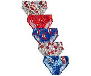 NEXT Garçon Culotte, Lot de 5 Spiderman 9 Ans-10 Ans