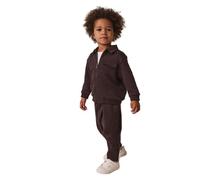 NEXT Garçon Ensemble habillé veste, haut et pantalon, 3 pièces Marron chocolat