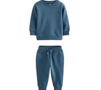 NEXT Garçon Ensemble sweat et pantalon de jogging avec logo bleu sarcelle 3 Mois-6 Mois