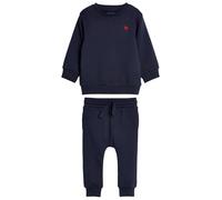 NEXT Garçon Ensemble sweat et pantalon de jogging en jersey Bleu marine 18 Mois