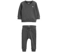 Next Garçon Ensemble sweat et pantalon de jogging en jersey Gris Fusain 18 Mois