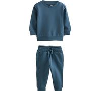 NEXT Garçon Ensemble sweat et pantalon de jogging unis Bleu clair 5 Ans