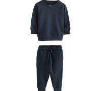 NEXT Garçon Ensemble sweat et pantalon de jogging unis Bleu marine 5 Ans