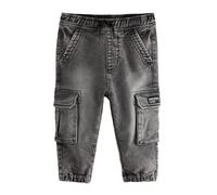 NEXT Garçon Jean Cargo Confortable Jean Gris 6 Mois-9 Mois