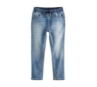 NEXT Garçon Jean Skinny Stretch à Taille élastique Bleu Clair 6 Ans