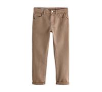 NEXT Garçon Jean Stretch | Coupe regular, Taille mi-haute, Fermeture boutonnée, 100 % coton