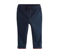 NEXT Garçon Jean Super Doux à Enfiler enrichi de Stretch Délavage Bleu 4 Ans