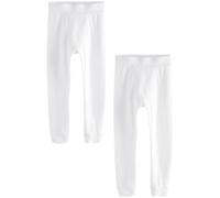 NEXT Garçon Leggings Chauds, Lot de 2 Blanc 11 Ans-12 Ans