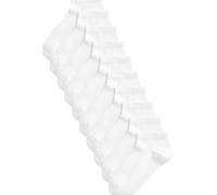 NEXT Garçon Lot de 10 paires de chaussettes de sport Blanc EU 41-44