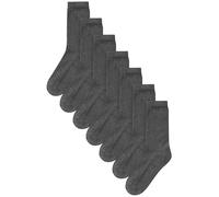NEXT Garçon Lot de 7 paires de chaussettes à semelle intérieure rembourrée | Ces chaussettes riches en coton sont également dotées de la technologie BI-OME®