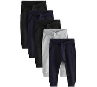next Garçon Lot de Cinq Pantalons De Jogging Super-Skinny (3 Mois À 6 Ans) Noir/Marine/Charbon 2-3 Ans