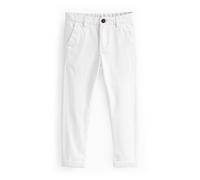NEXT Garçon Pantalon Chino Skinny Stretch Blanc 5 Ans