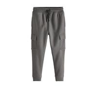 NEXT Garçon Pantalon de Jogging Cargo Coupe Slim Gris Anthracite 6 Ans