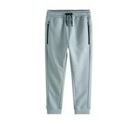 NEXT Garçon Pantalon de Jogging Slim zippé | Coupe standard, Taille mi-haute, Cordon de serrage