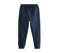 NEXT Garçon Pantalon de jogging slim zippé | Coupe standard, Taille mi-haute, Fermeture zippée