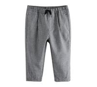 NEXT Garçon Pantalon habillé à Enfiler Black/White Grid Check 4 Ans-5 Ans