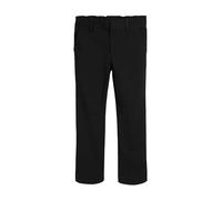 NEXT Garçon Pantalon Skinny Stretch habillé Taille Classique pour l'école Noir 12 Ans
