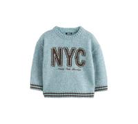 NEXT Garçon Pull en Tricot Blue NYC 3 Ans