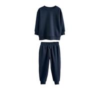 NEXT Garçon Pyjama en Polaire Confortable Bleu Marine 12 Ans