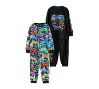 NEXT Garçon Pyjamas à Manches Longues, Lot de 2 Multi Gamer 12 Ans