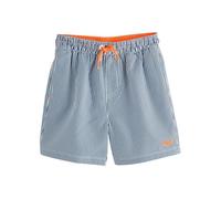 NEXT Garçon Short de Bain à Rayures Bleu/Blanc 10 Ans