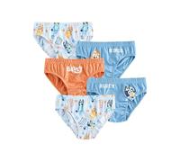 NEXT Garçon Slip Bluey, Lot de 5 Bleu 7 Ans