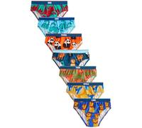 NEXT Garçon Slip en Coton, Lot de 7 Bright Animals 18 Mois