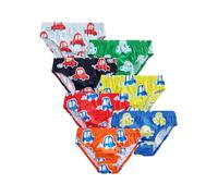 NEXT Garçon Slip en Coton, Lot de 7 Multi Car Print 2 Ans-3 Ans