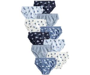 NEXT Garçon Slips, Lot de 10 Blue Transport 3 Ans-4 Ans