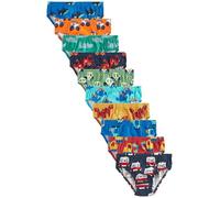 Next Garçon Slips, Lot de 10 Impression Primaire Lumineuse 7 Ans